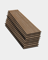 Akustikpaneel Rustikal Natur Eiche - 10 Stück Vorteilspaket